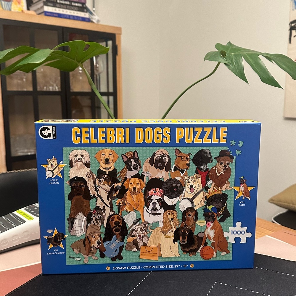 Celebri Dogs Puzzle 1,000 Pieces